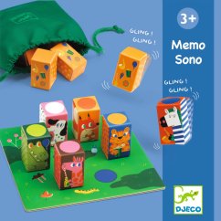 Edukačná stolová hra Memo sono (Zvukové pexeso)