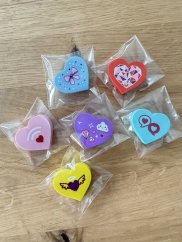 Gummiherz, zufällige Auswahl