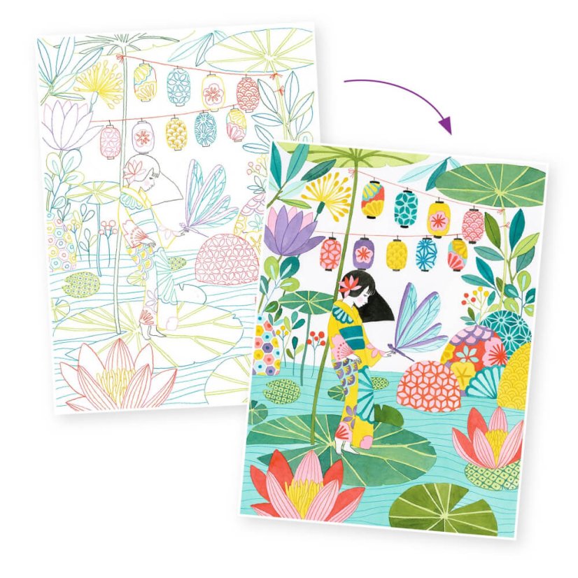 Große Malvorlagen Vögel (3 Poster)