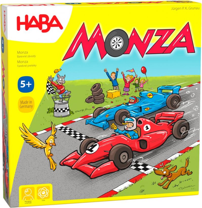 Haba Společenská hra pro děti Monza