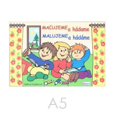 Omalovánka A5 - Malujeme a hádáme