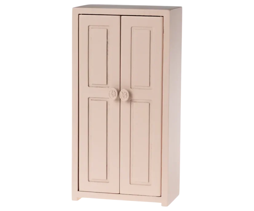 Hellrosa Miniaturschrank Maileg