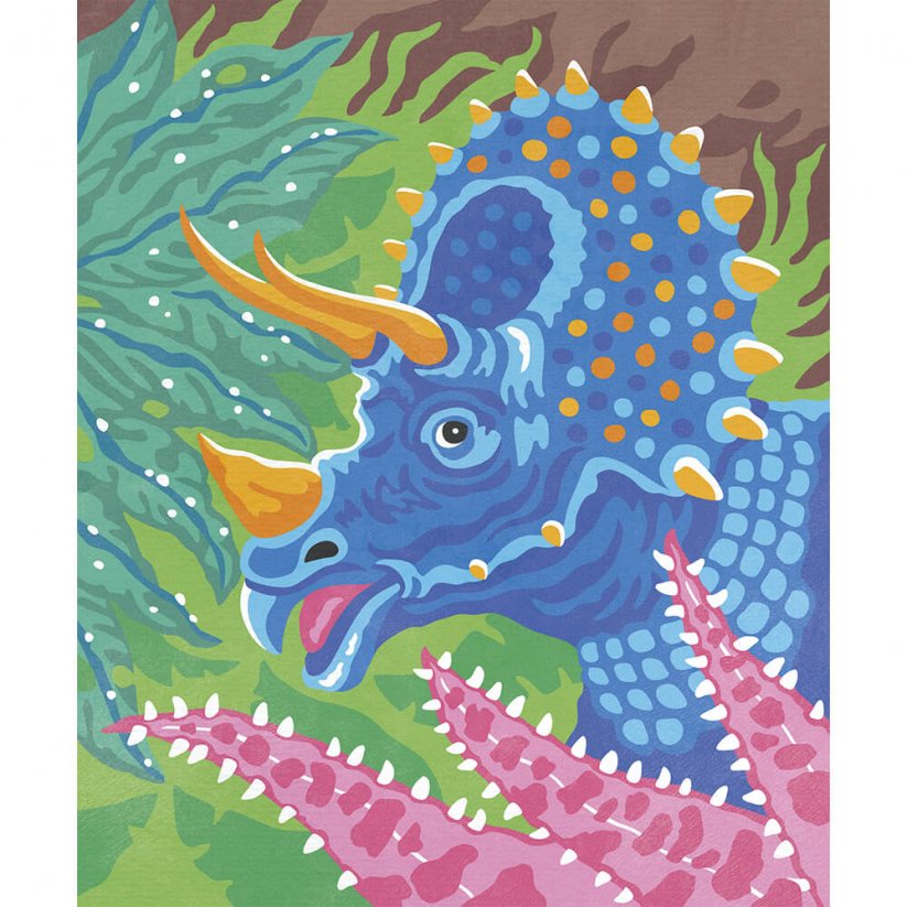 Janod Atelier Sada Maxi Malování s čísly Dinosauři od 7 let