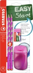 STABILO EASYgraph S, školní sada růžová R, se struhadlem a gumou 2x tužka