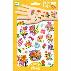 Tetování - Akvarelové květiny