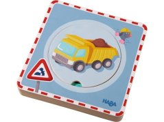 Mehrschichtiges Baustellen-Puzzle