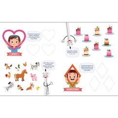 Zošity pre predškolákov Farby a tvary