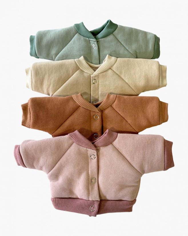 Beiges Sweatshirt für Puppen