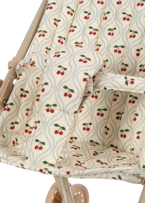 Kočík pre bábiky Cherry motif