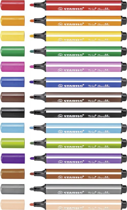 Fixy STABILO Trio Scribbi 14 ks