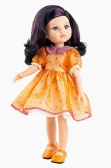 Carina Puppe mit rosa Highlights