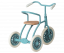 Benzinblaues Dreirad