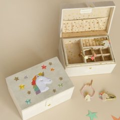 Velká šperkovnice Rainbow Unicorn