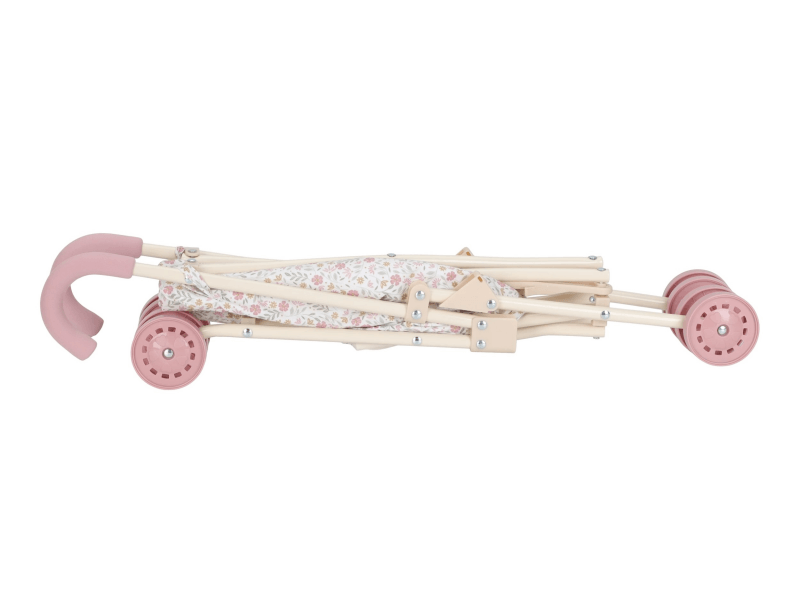 Little Dutch Kočík pre bábiky golfky skladací Soft Flowers