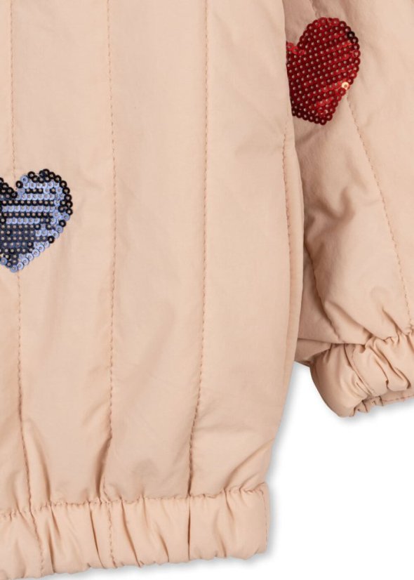 Detská bunda bomber Cameo srdiečka rôzne veľkosti