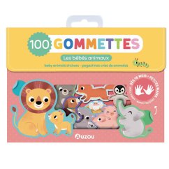 100 Aufkleber in einer Box