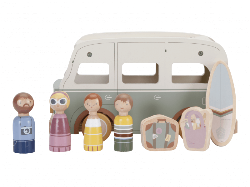Little Dutch Drevený karavan