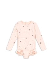 Plavky s dlouhým rukávem Cherry rose