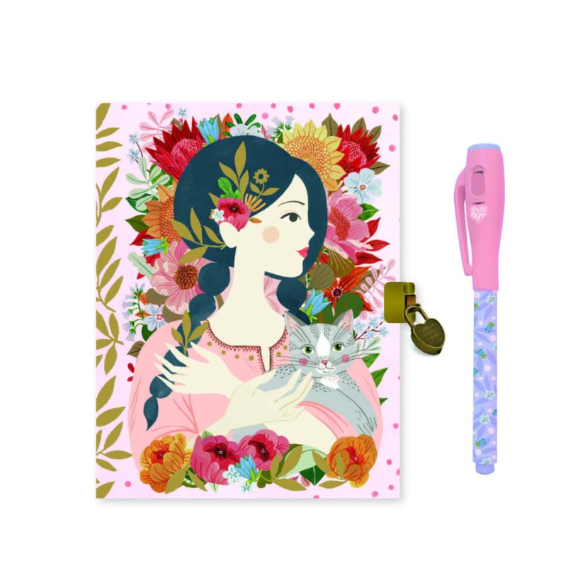 Geheimes Notizbuch mit Oana Zauberstif