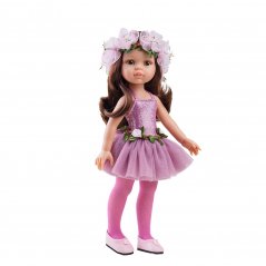 Oblečení pro panenky 32 cm - Růžové šaty pro Carol