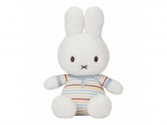 Plyšový králiček Miffy vintage prúžky 25 cm