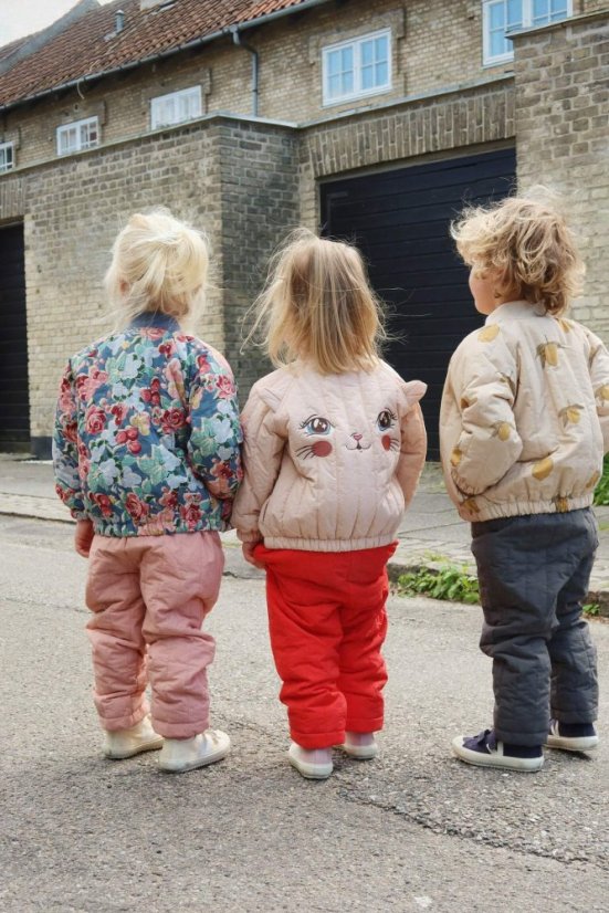 Detská bunda bomber Kitty rôzne veľkosti - Veľkosť: 92 / 2 roky