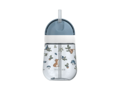 Little Dutch Tasse mit Strohhalm, 300 ml, 9 M+ Forest Friends
