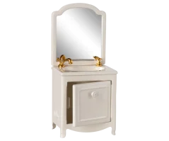 Umyvadlo so zrkadlom off white Maileg