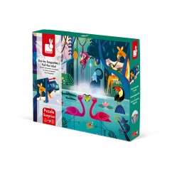 Puzzle Džungľa s prekvapením 20 ks