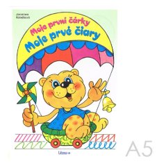 Omalovánka A5 - Moje první čáry
