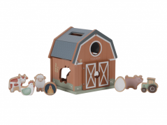 Little Dutch Domeček s vkládacími tvary dřevěný Farma