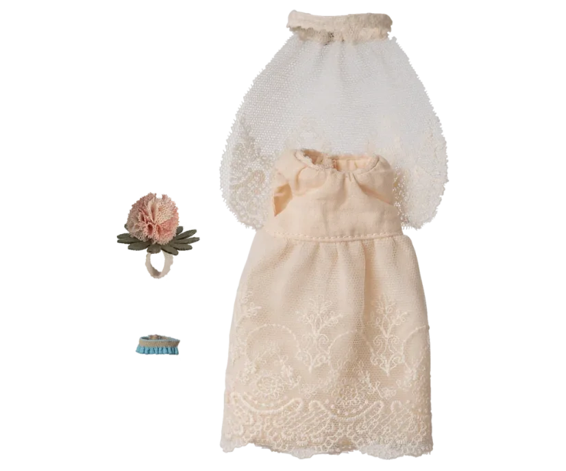 Hochzeitskleid für Mama Maileg