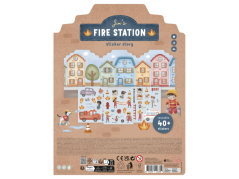 Little Dutch Stickerbuch Feuerwehr Jim