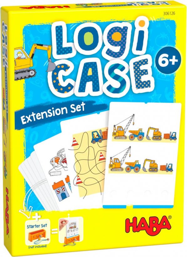 LogiCASE Logická hra pro děti - rozšíření Staveniště od 6 let