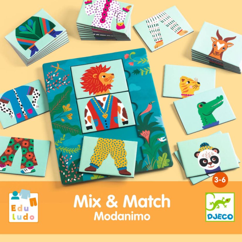 Mix & Match Modanimo edukačná hra