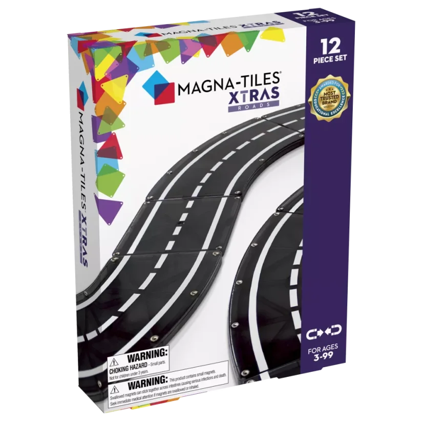 Magnetická stavebnica Xtras Roads 12 dielov