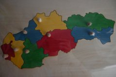 Puzzle Mapa Slovesnka