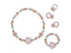 Little Dutch Set aus Holzschmuck Blumen