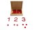 Sudé / liché - čísla a žetony v krabičce