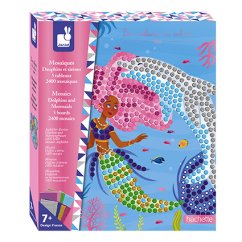 Atelier Mozaika Delfíni a Mořské panny Maxi 7+