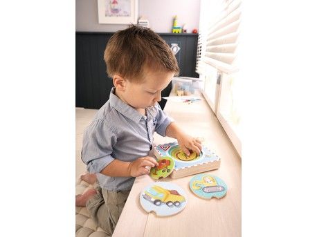 Stavenisko viacvrstvové puzzle
