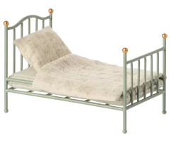 Kovová vintage postel mint Maileg