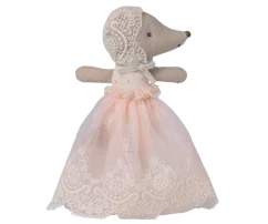 Babymaus im Puderkleid Maileg