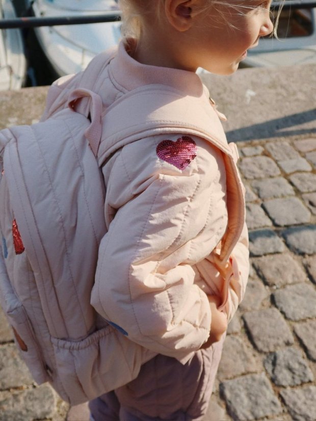Detská bunda bomber Cameo srdiečka rôzne veľkosti