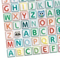Aufkleber: Alphabet