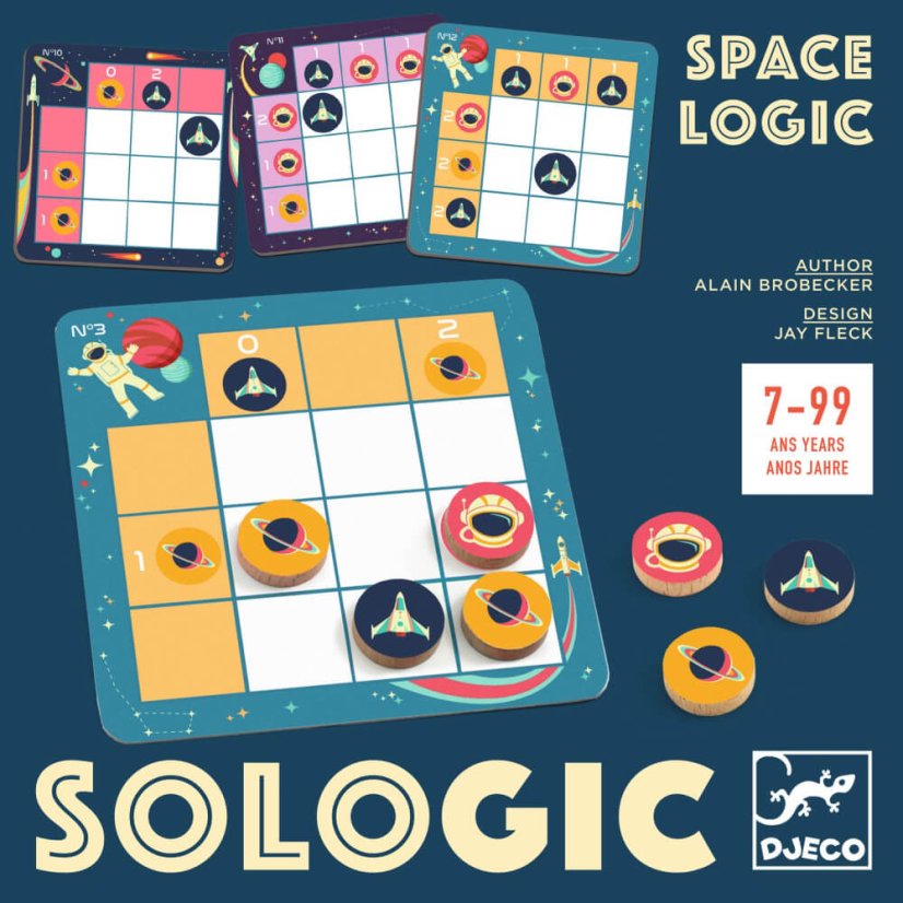 Kosmologik hlavolam na principu sudoku Sologic