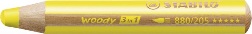Buntstifte STABILO woody 3in1, Set à 10 Stk