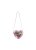 Kabelka heart cherry