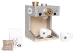 Silberne Kaffeemaschine