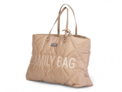 Cestovní taška Family bag Puffered beige